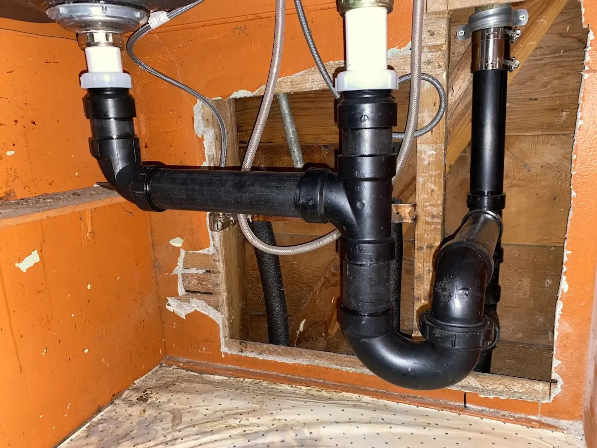 Professional Toilet Repair equipment and tools on the job in Stock Island
